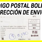 Con que codigo postal facturo a bolivia