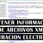 Archivo xml factura electronica sunat