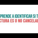 Porque una factura es no cancelable