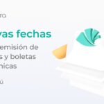 A partir de que fecha hay facturas electronicas