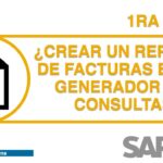 Reporte de facturas en sap business one