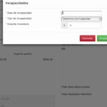 Clave de incapacidad general en factura sat Clave de incapacidad general en factura sat