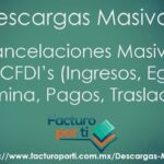 Cfdi facturación electrónica timbres cancelaciones