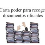 Carta poder para recoger una factura