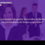 Contabilizar gastos facturados no pagados