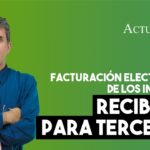 Asiento contable de la factura por ingresos recibidos