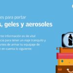 Se puede llevar aerosoles en el equipaje facturado