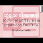 Codigo de barras de facturas