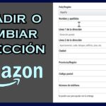 Cambiar dirección de facturación amazon