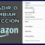 Cambiar dirección de facturación amazon