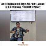 Tiempo para emitir factura publico en general