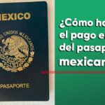 Facturar pago de pasaporte mexicano