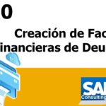 Creacion de factura de deudores en sap