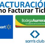 Facturas de walmart y sams