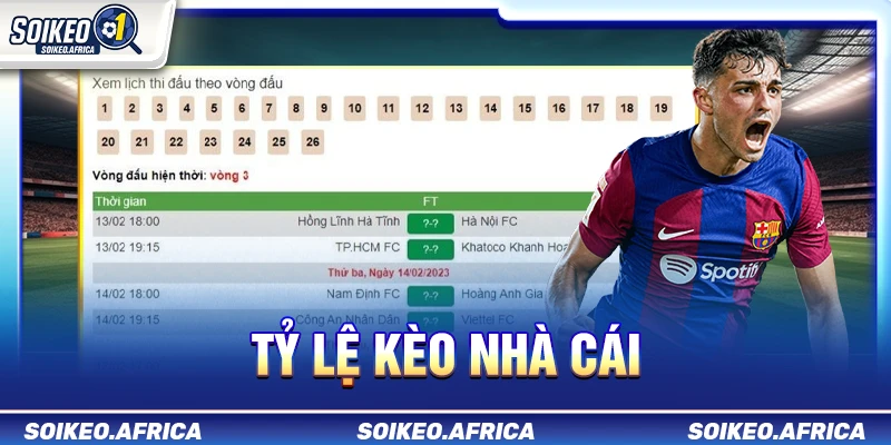 Tỷ Lệ Kèo Nhà Cái: Handicap, 1X2, Tài Xỉu & Odds Tỷ lệ kèo nhà cái