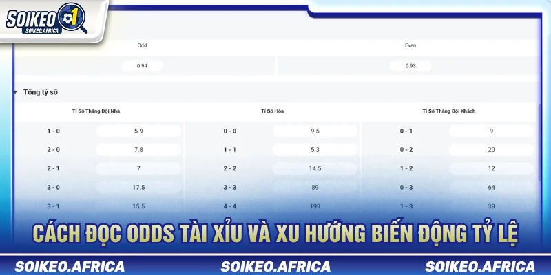Cách đọc kèo tài xỉu bóng đá qua tình huống và biến động thực tế