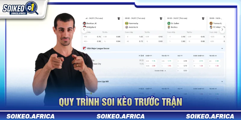 Quy Trình Soi Kèo Trước Trận Theo 8 Bước Dữ Liệu Quy trình soi kèo trước trận